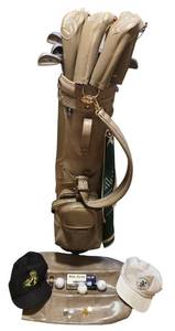 lot 5K image: LL-FR - Hogan Golf Bag with Taylor Made Drivers, Ping Clubs, and Accessories