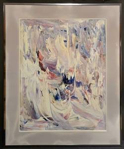 lot 198K image: LL-FR - Fred Blumenthal Signed Original Abstract Artwork Top of the World