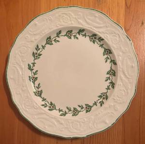 lot 47R image: O - Adam Antique Steubenville Orange Blossom Plate