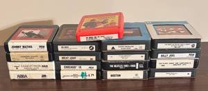 lot 51R image: O - Collection of Vintage 8-Track Tapes Including The Beatles, ABBA, Billy Joel, Meat Loaf and More