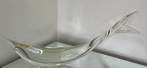 lot 71R image: O - Vintage Renato Anatra Signed Art Glass Fish Sculpture