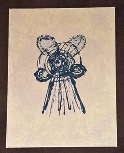 lot 117R image: MB - Unframed Original Fred Blumenthal Abstract Painting