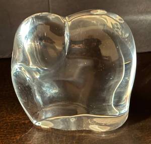 lot 118R image: BR2 - Baccarat Crystal Elephant Figurine