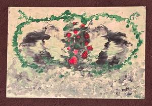 lot 142R image: MB - Original Fred Blumenthal Unframed Painting