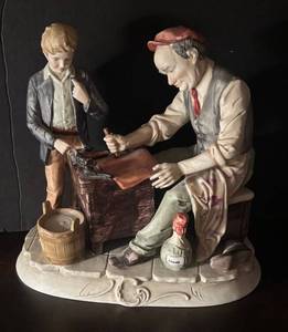 lot 145R image: MB - Capodimonte Porcelain Figurine Signed by Bruno Limited Edition