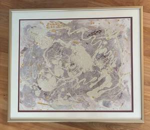 lot 155R image: LR - Fred Blumenthal Original Abstract Art