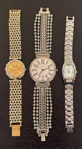 lot 354R image: K - Set of 3 Womens Fashion Watches Including Anne Klein, Xanadu and Le Bain