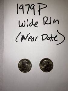 lot 1024 image: 1979 P Susan B. Anthony Dollars