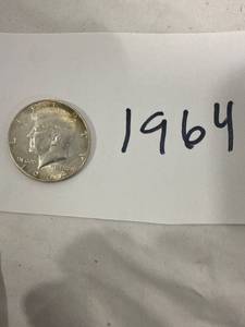lot 1053 image: 1964 Kennedy Half Dollar