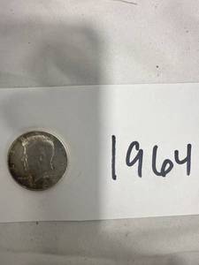 lot 1055 image: 1964 Kennedy Half Dollar
