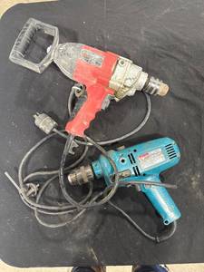 lot 1070 image: Two Used Electric Drills
