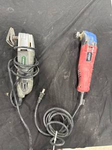 lot 1072 image: Two Oscillating Multi-Tools