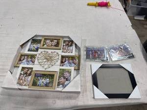 lot 1084 image: Multi-Frame Lot with Collage Frame