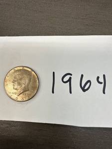 lot 1098 image: 1964 Kennedy Half Dollar