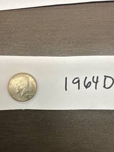 lot 1101 image: 1964 D Kennedy Half Dollar