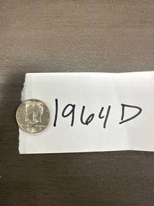lot 1103 image: 1964 D Kennedy Half Dollar