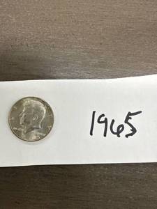 lot 1106 image: 1965 Kennedy Half Dollar