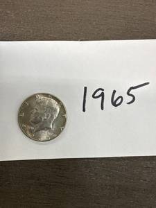 lot 1107 image: 1965 Kennedy Half Dollar