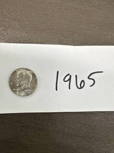 lot 1108 image: 1965 Kennedy Half Dollar