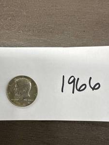 lot 1110 image: 1966 Kennedy Half Dollar