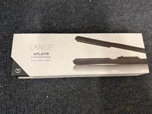 lot 1 image: LAnge Hair Straightener - Black