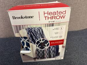 Brookeston Heated Throw Blanket - 50 X 60