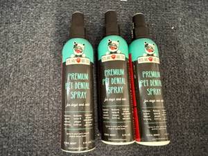lot 78 image: 3 Bottles Of Premium Pet Dental Spray