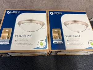 lot 79 image: 2 Packs Of Lithonia Lighting D�cor Round Lights