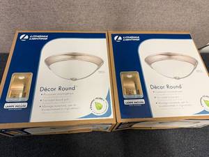 lot 83 image: 2 Packs Of Lithonia Lighting D�cor Round Lights