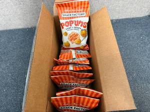 lot 152 image: Box of Snack Factory Pop Ums