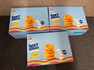 lot 179 image: 3 Packs Of Soft Baked Pillsbury Cookies