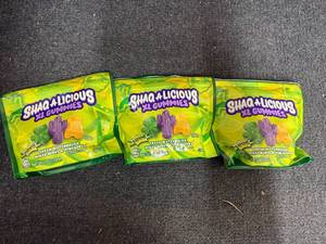lot 261 image: 3 Packs Of Shaq-A-Licious Xl Gummies