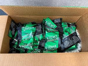 lot 175 image: Box of Eight O Clock Coffee Packets