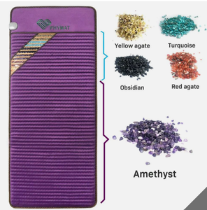 lot 20 image: Phymat Amethyst Far Infrared Heating Pad with Smart Timer