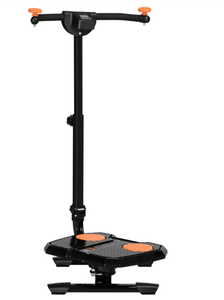 lot 82 image: Soozier Foldable Ab Twister Board for Waist Trimming with LCD Display, Ab Workout Equipment for Women and Men, Orange