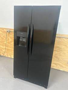 lot 5A image: Frigidaire 26 Cu. Ft. 36 Standard Depth Side-By-Side Refrigerator (FRSS2623ABC)