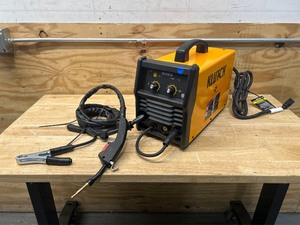 lot 35 image: Klutch MIGFlux-Core Multi-Process Welder with Inverter Technology, 120 Volts, 140 Amp Max MSRP $279.99