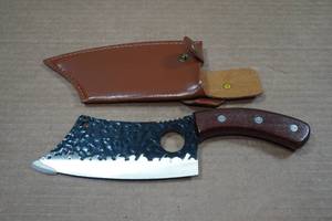 lot 18 image: Meat Cleaver Butcher Knife