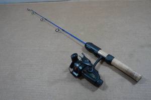 lot 84 image: Aqua Vu Blazer-Stix Ice Fishing Rod with Abu Garcia Reel