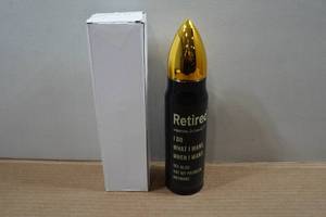 lot 101 image: Bullet Shaped 17oz Thermos - The Legend Has Retired
