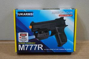 lot 107 image: UkArms M777R Airsoft Pistol with Laser Sight
