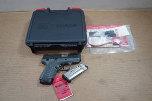 lot 1K image: NEW Savage Arms Stance MC9MS 9mm Semi-Auto Pistol - 2 Magazines