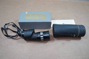 lot 123 image: Vintage Montgomery Ward 7x35 Photo Monocular
