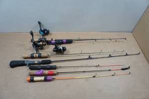 lot 152 image: Ice Fishing Poles