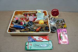 lot 154 image: Assorted Tackle - Flies, Spoons, Lures