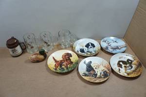 lot 156 image: Collectors Plates and Mugs