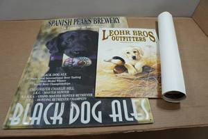 lot 157 image: Spanish Peaks Brewery & Leohr Brothers Metal Signs