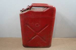 lot 165 image: Vintage Metal Gas Can