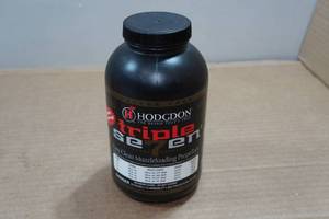 lot 169 image: 1 LB Can - Hodgdon Triple Se7en Muzzleloading Propellant