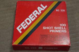 lot 170 image: 100 Federal 209 Shotshell Primers